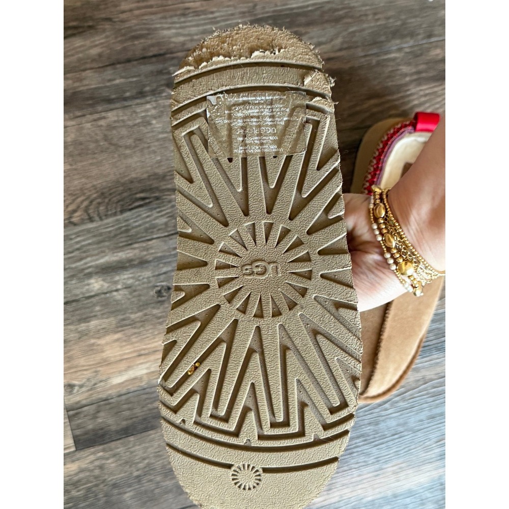 UGG Tazz II brown slippers size 7 - Picture 8 of 10